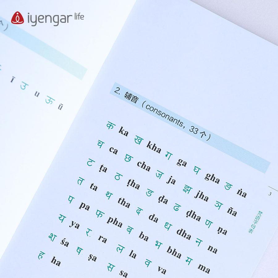 B1196《認識字母》 學習瑜伽梵文書籍 - Image 2